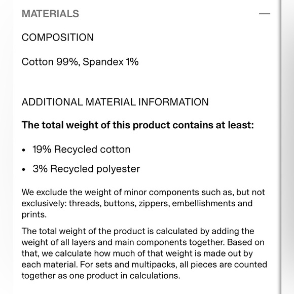 H&M High rise slim straight leg jeans - Picture 6 of 7